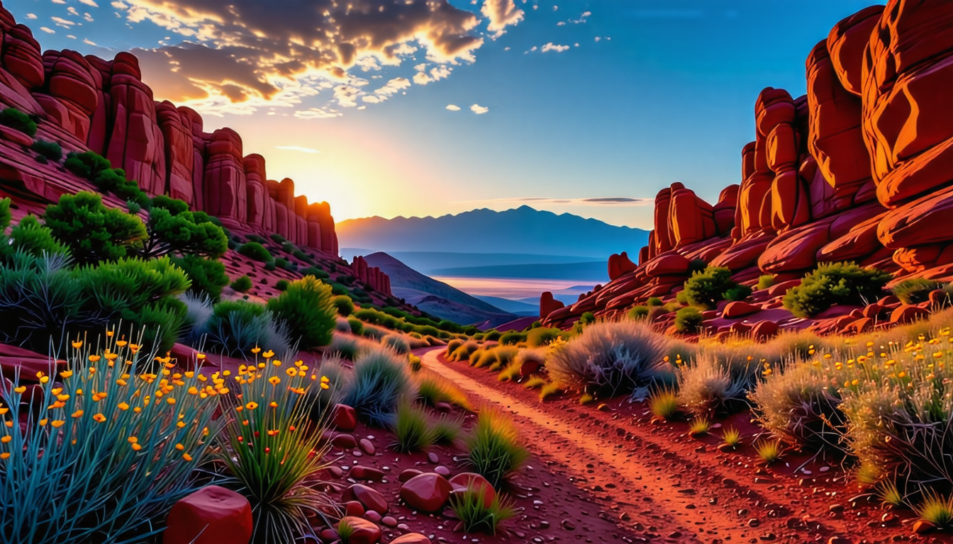 uncover the breathtaking beauty of utah's red rock landscapes with our guide to discovering hidden gems. explore lesser-known trails, stunning vistas, and unique natural formations that offer an unforgettable adventure in one of america's most stunning outdoor destinations.